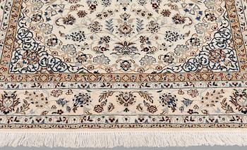 A rug, Nain Part Silk, sk 6 LAA, 179 x 123 cm.