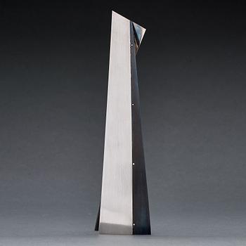 Rolf Lindståhl, a sterling silver vase, Stockholm 1997.