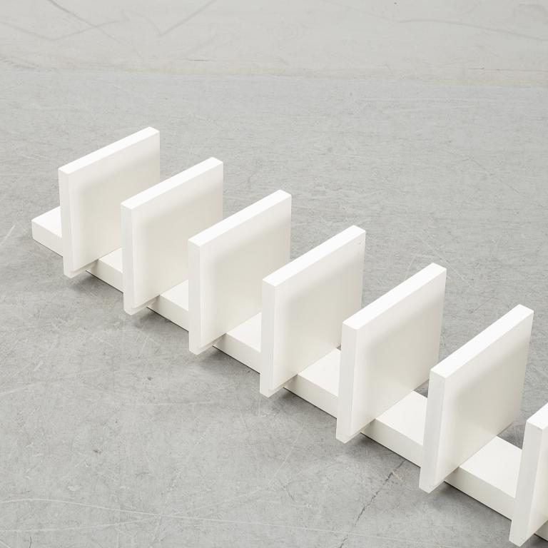 A 'Pilaster' shelf by John Kandell for Källemo, designed 1988.