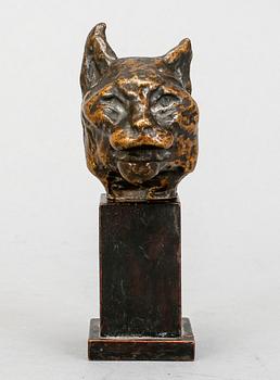 ARVID KNÖPPEL, skulptur, brons, signerad, gjutarmärkt Herman Bergman Fud.
