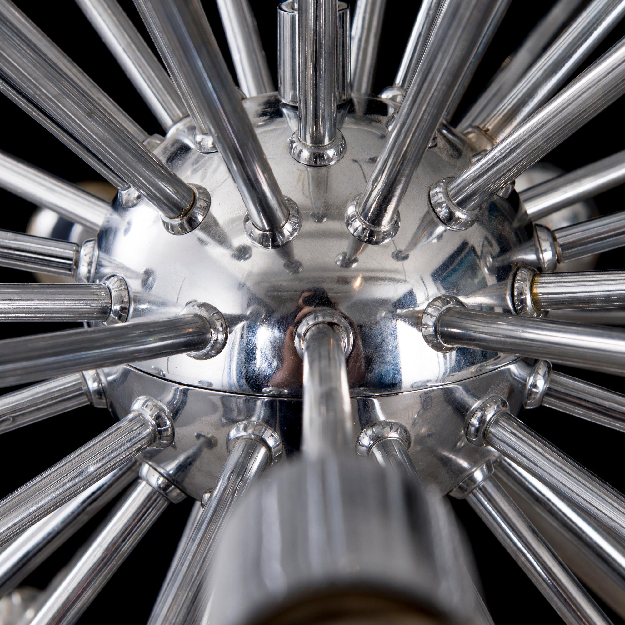 PAUL DE HAAN, taklampa, "Sputnik", 1900-talets senare hälft.