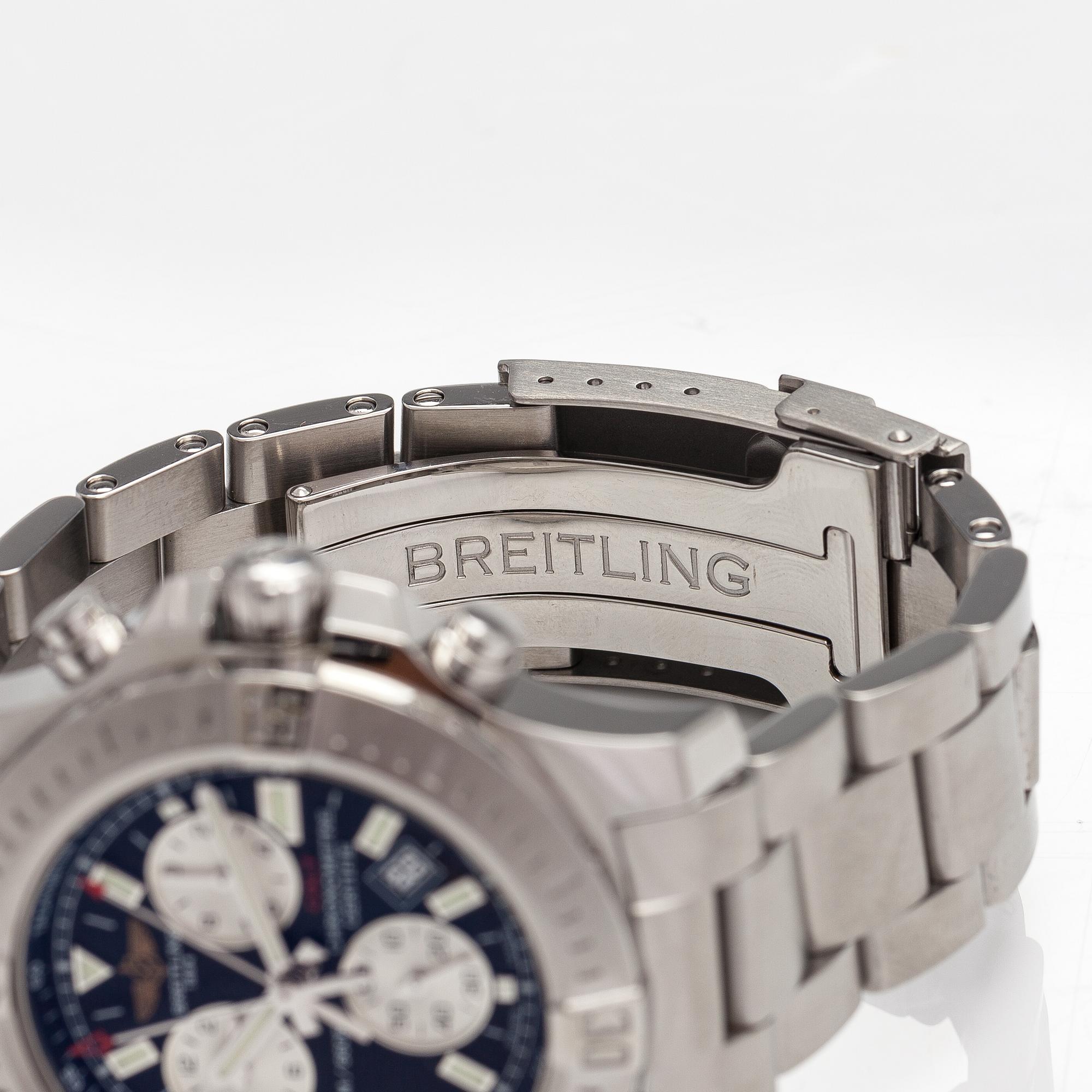 BREITLING, Colt, Chronometer, armbandsur 44 mm.