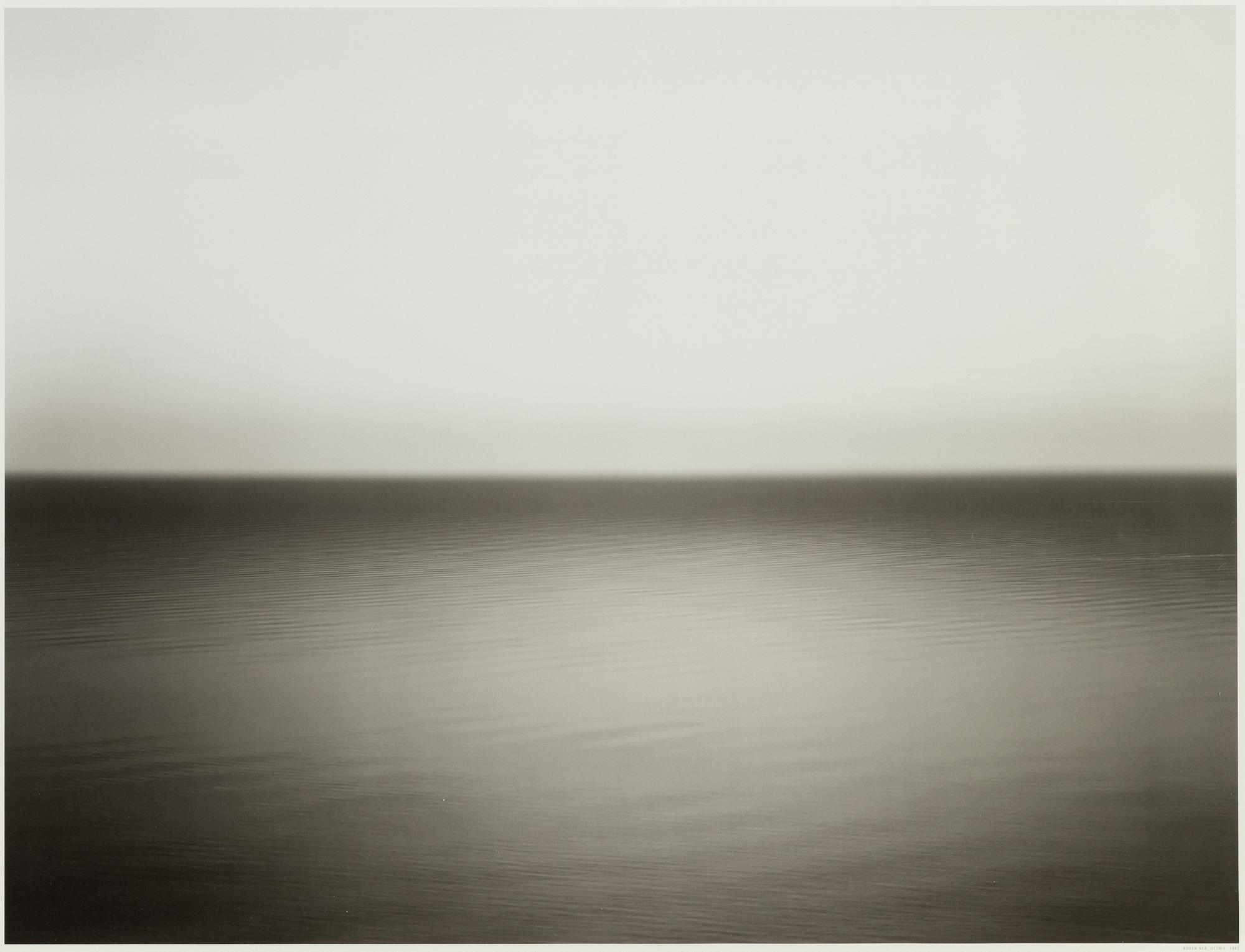 Hiroshi Sugimoto, offset/affisch, for De Young fine arts museum San Francisco, 2007.