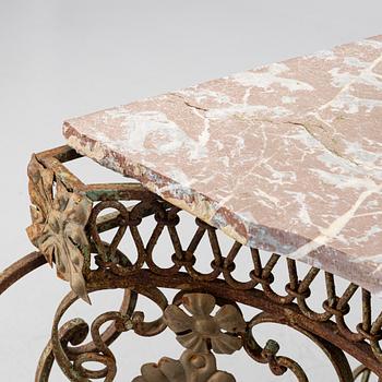 Console table, probably Italy, second half of the 20th century.