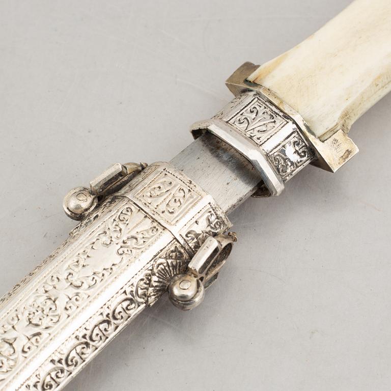 A lot of three Jambyias, Morocco, 20th century.