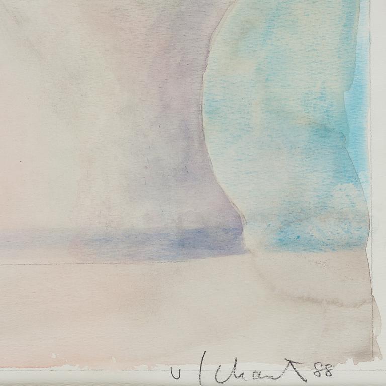 Philip von Schantz, water colour. Signed and dated -88.