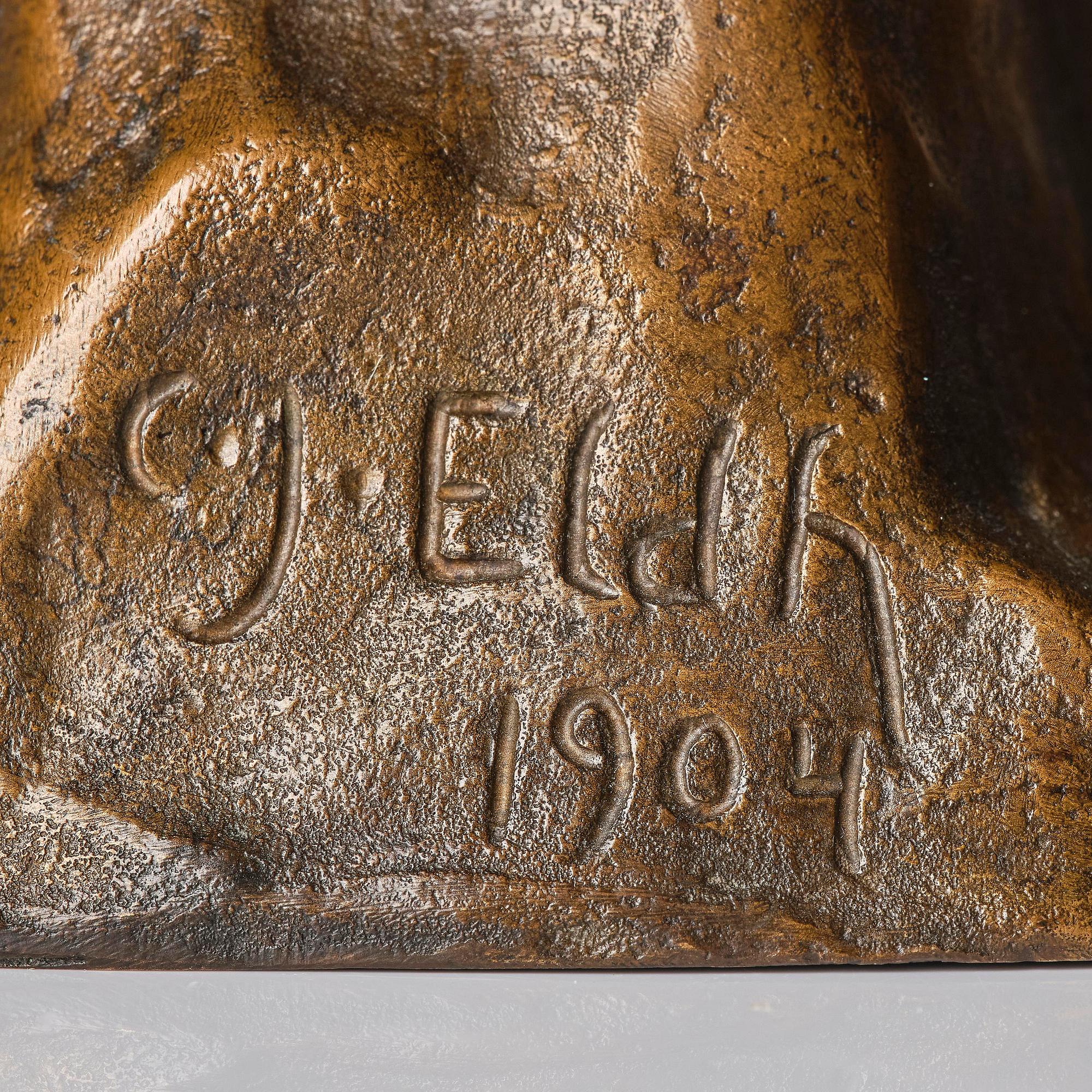 Carl Eldh, "Seated Girl".