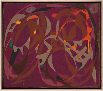 Karl Axel Pehrson, Composition with colours.