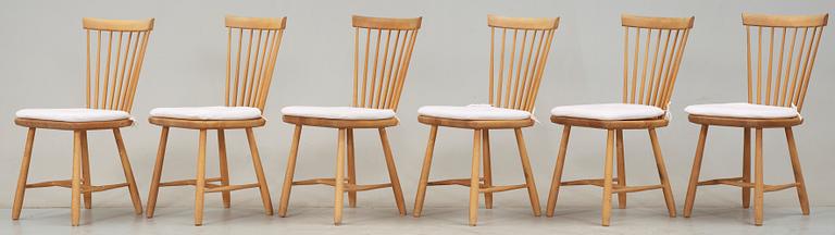 STOLAR, 6 st, "Lilla Åland", Carl Malmsten.