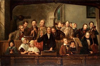 "The church choir".
