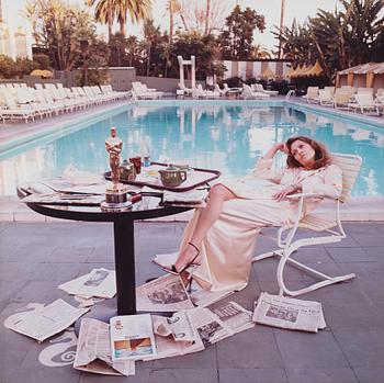 177. Terry O'Neill, 'Faye Dunaway, Hollywood, 1977'.