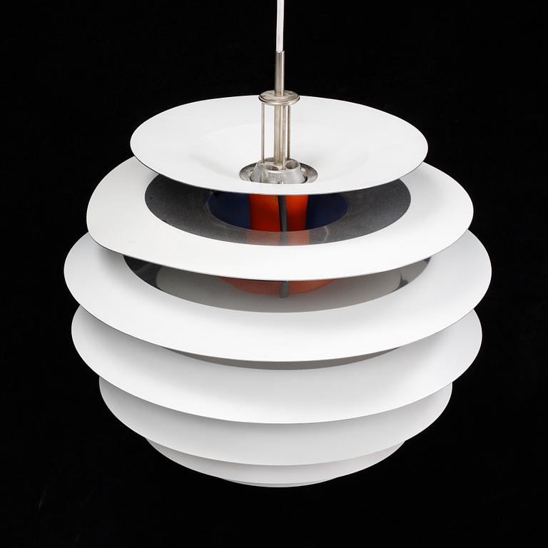 Poul Henningsen, a 'Kontrast' pendant light, Louis Poulsen, Denmark.