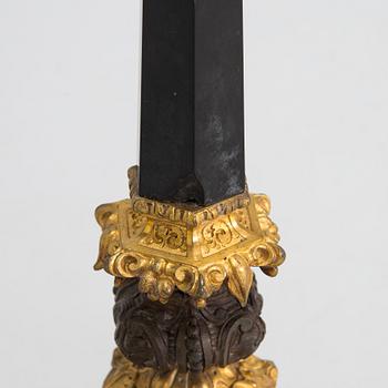 Candelabra, Empire style, second half of the 19th century, France.