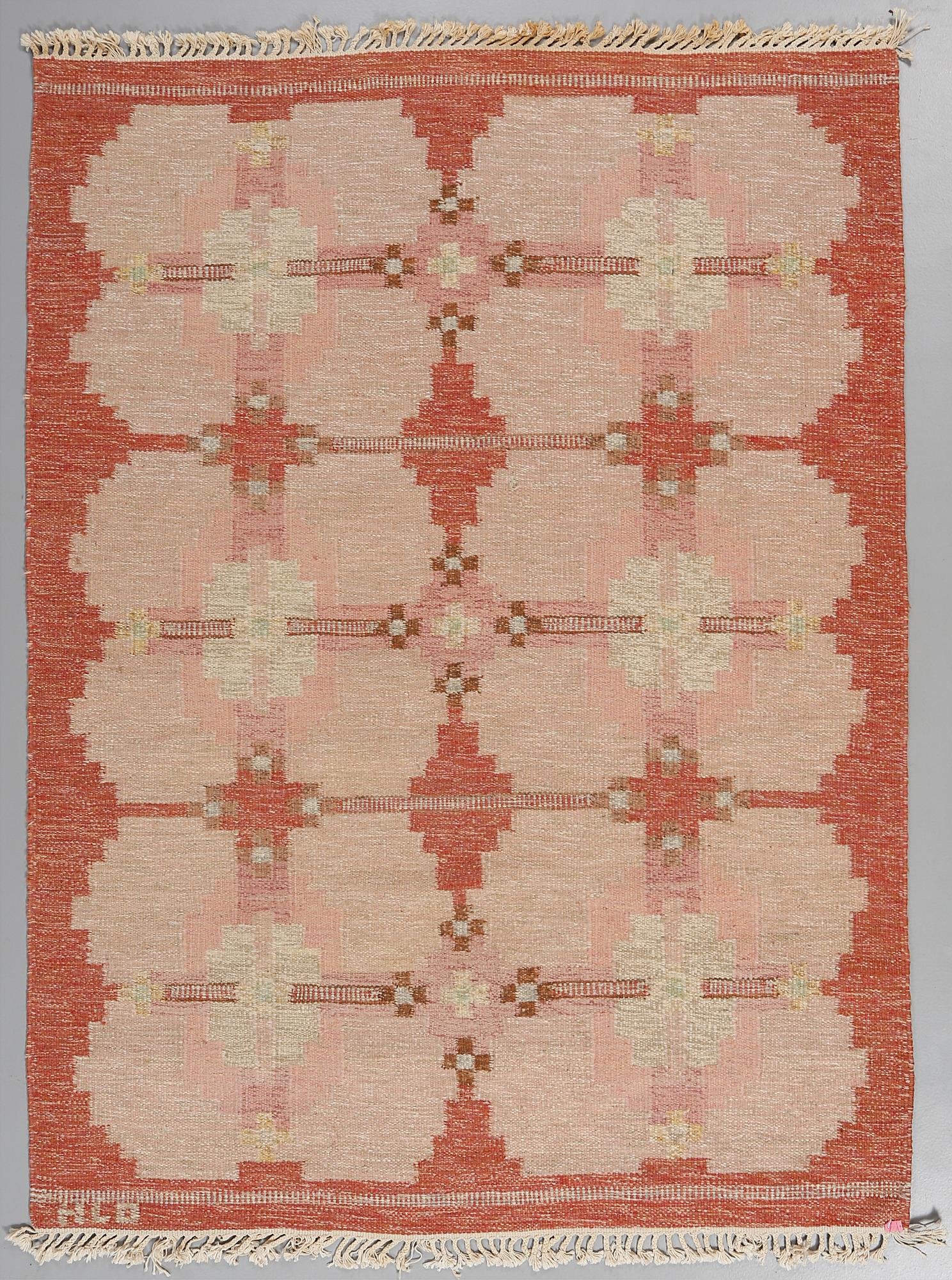 MATTA, rölakan, monogramsignerad HLO, 1900-talets andra hälft, 221 x 167 cm.