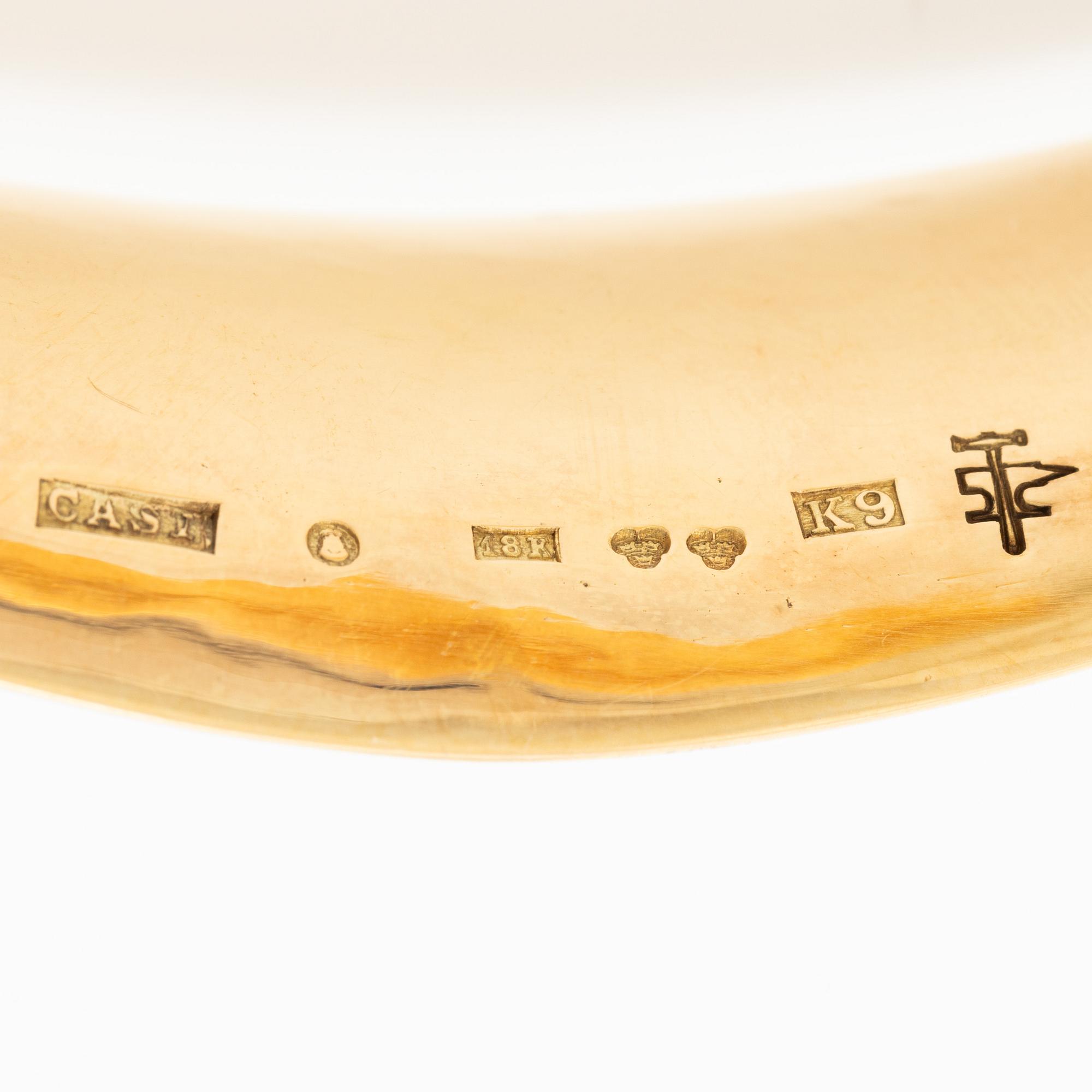 Carl Nyströmer, a necklace, 18K gold, Stockholm 1960.
