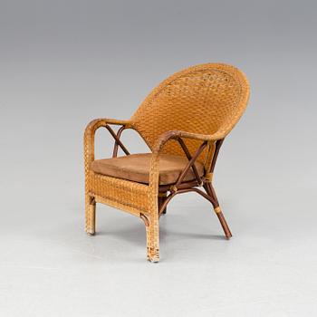 A late 1900's armchair.