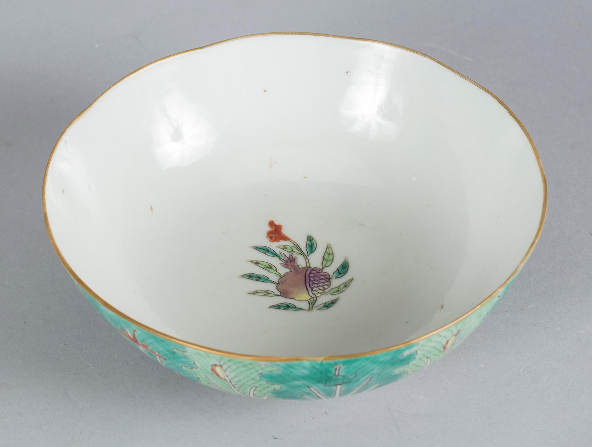 SKÅL, porslin, Kina 1900-tal.