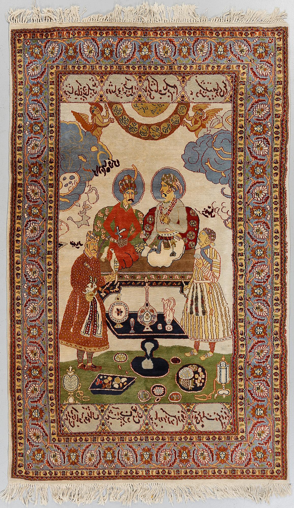 MATTA, orientalisk, figural, old, 120 cm x 200 cm.