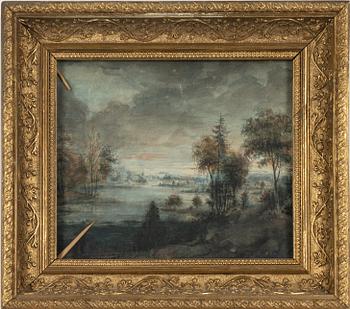 Carl Petter Hilleström, attributed, Landscape with Manor House.