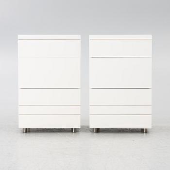 Claesson Koivisto Rune, Bedside tables, a pair, "Rand R40/3", Asplund.
