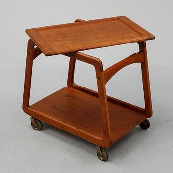 A teak drinks trolley, Sika Möbler, Denmark, 1950's/60's.