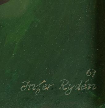 INGER RYDÉN, gouache, signed and dated -67.