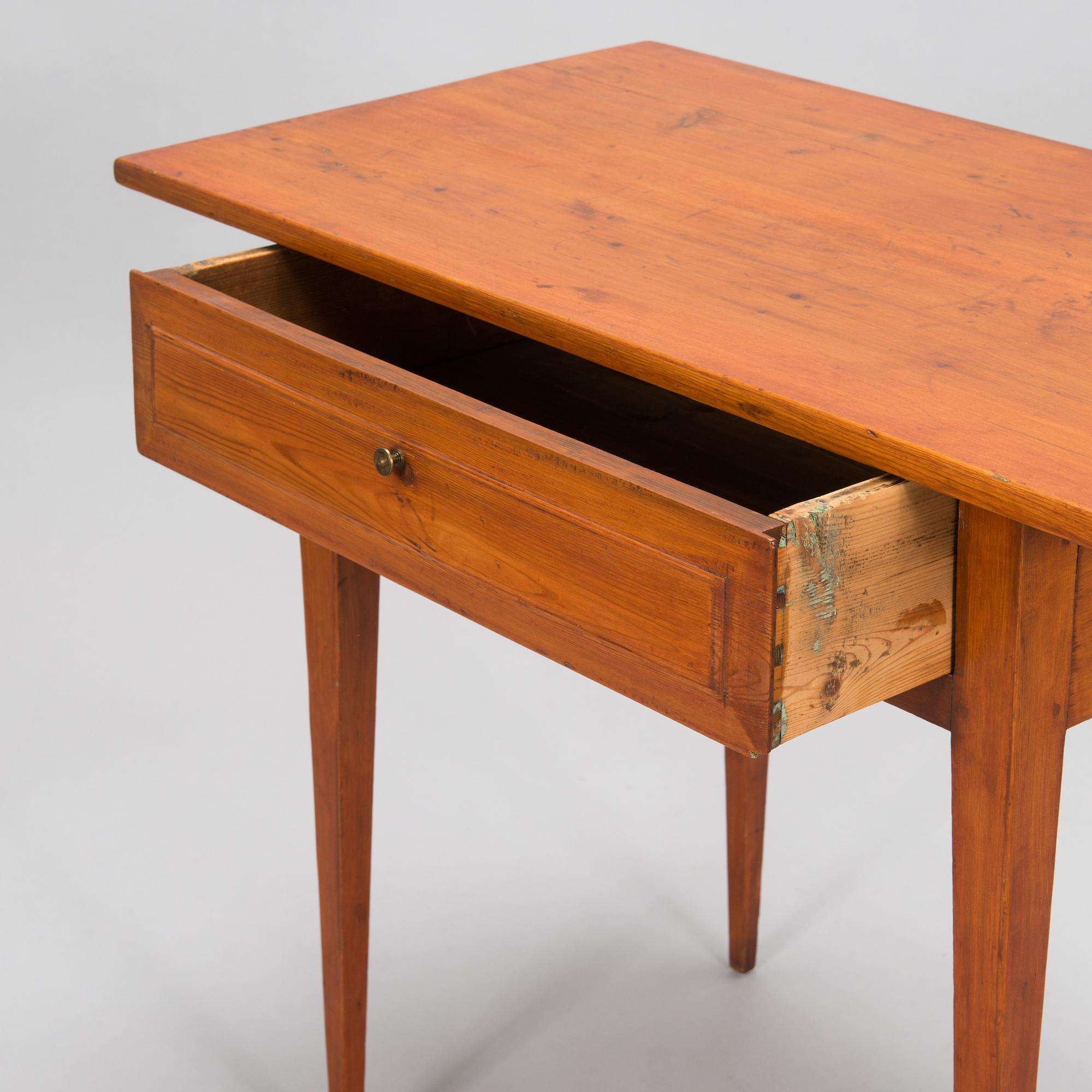 Pöytä, 1800-luvun loppupuoli.