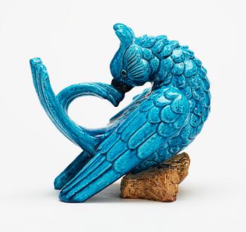 A Gunnar Nylund stoneware figure of a bird, Rörstrand.