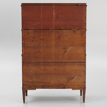 Chiffonjé, Stockholmsarbete, 1800-talets början, Sengustaviansk.