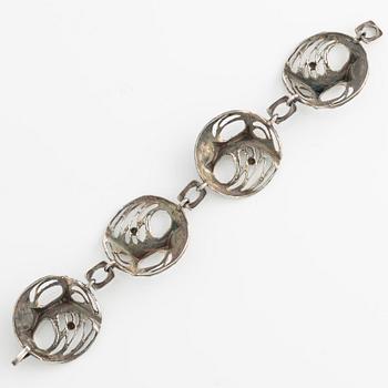 Jorma Laine, silver bracelet.