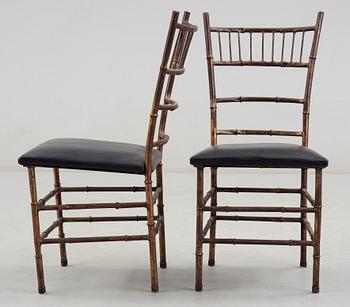 STOLAR, 6 st, kolonialstil, omkring 1900.