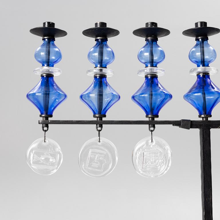 Erik Höglund, golvkandelaber, Boda Smide.