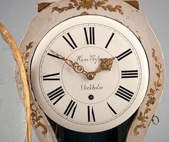 A Swedish 18th century Rococo bracket clock by H. Wessman, master 1787.