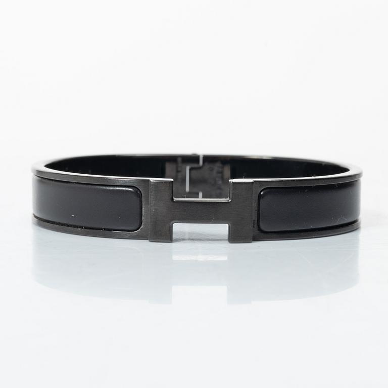 Hermès, bracelet, "Clic H, La Finition So Black".