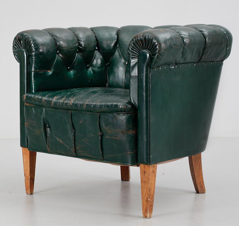 CLUBFÅTÖLJ, 1930/40-tal.