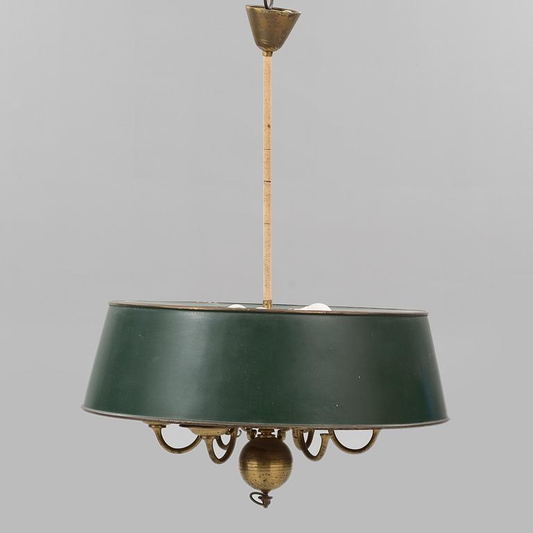 A ceiling lamp, circa mid 20th century.