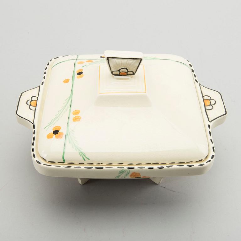 A 45+ 8 pcs Burleigh art deco dinner service.