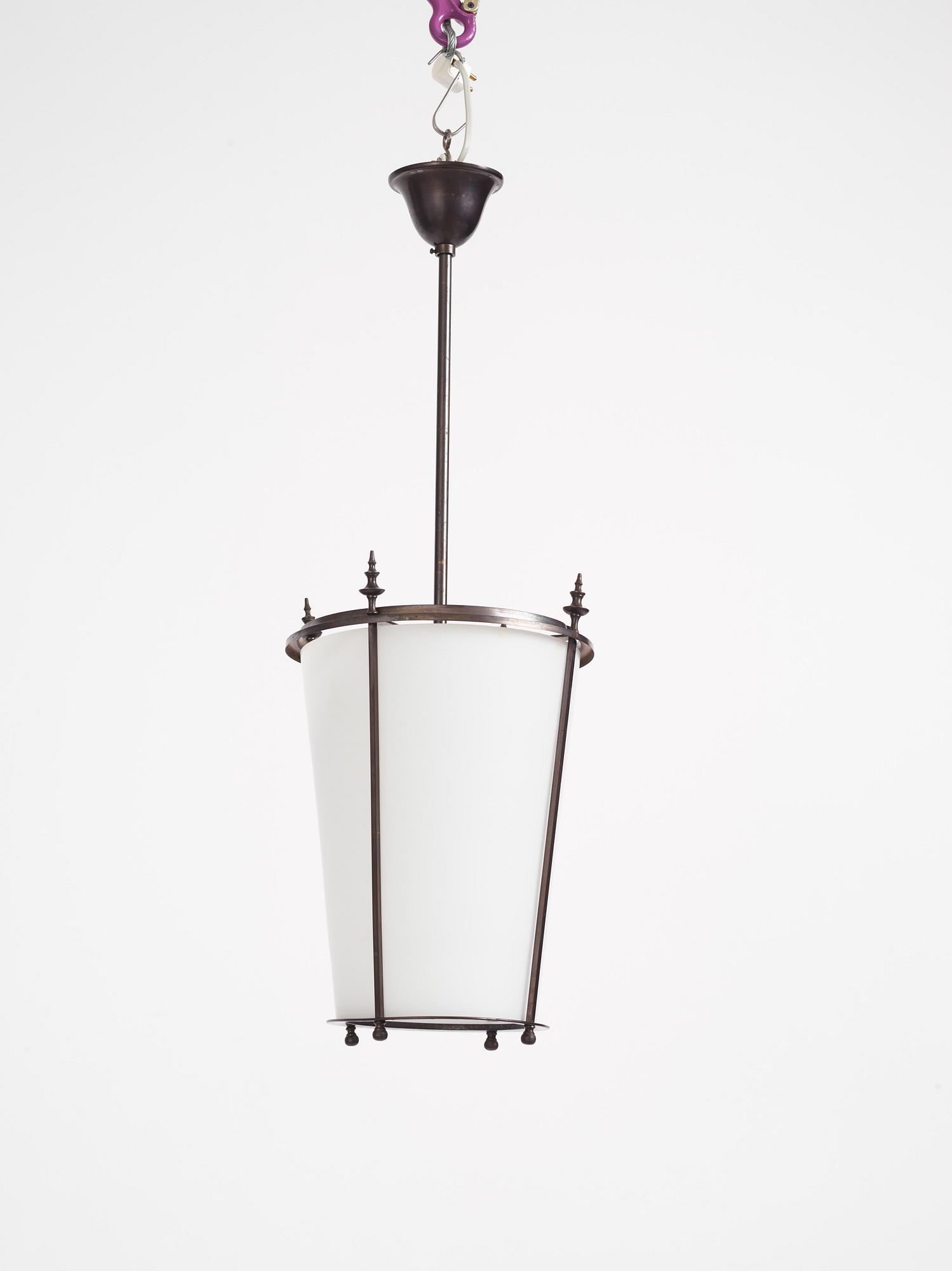 Erik Tidstrand, taklampa, modell "26140", Nordiska Kompaniet, 1920-tal.