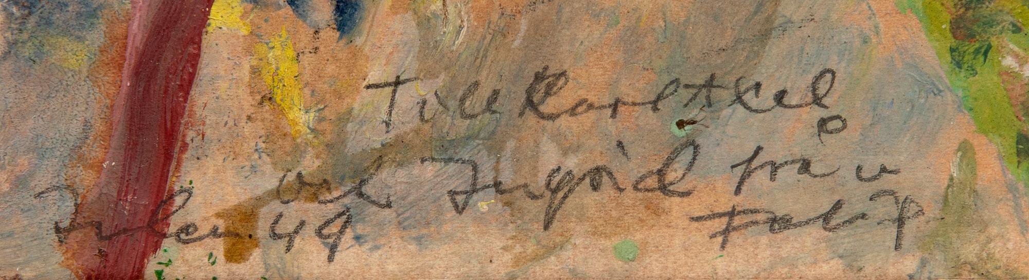 Felix Hatz, oil on canvas, signed.