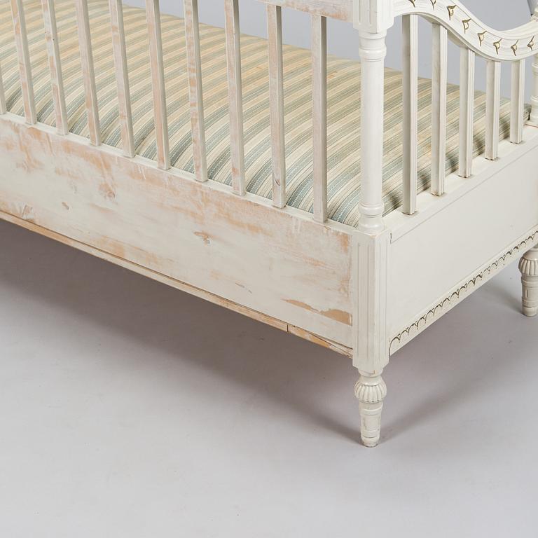 Sohva, kustavilaistyylinen, 1900-luvun alku.