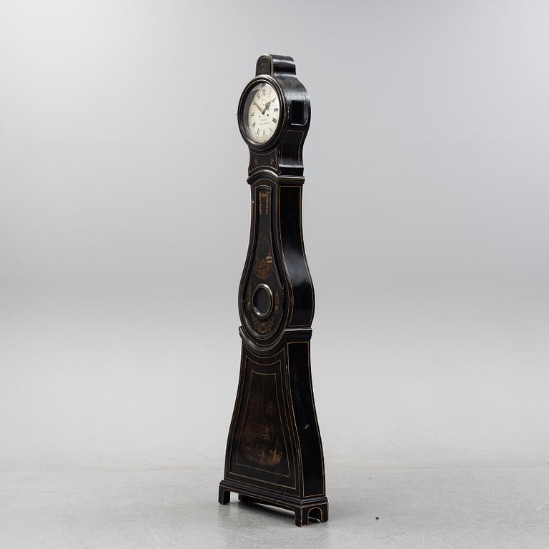 A Rococo longcase clock by Petter Ernst (Stockholm 1753-1784).