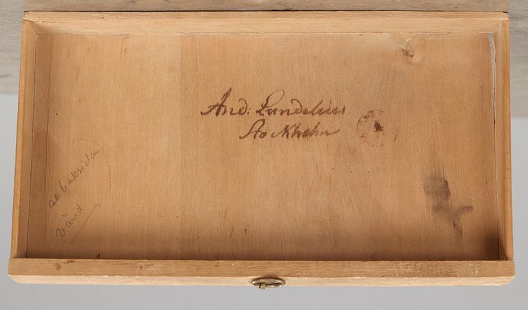 A late Gustavian commode by A. Lundelius.