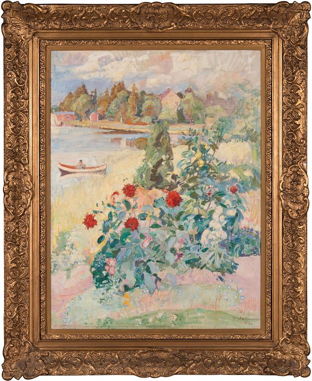 Pekka Halonen, Flower splendor at the shore.