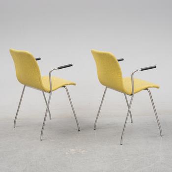 Claesson Koivisto Rune, karmstolar, 8 st "Cornflake", Offecct, daterade 2008.