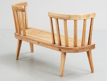 An Axel-Einar Hjorth pine sofa "Utö" by NK ca 1934.