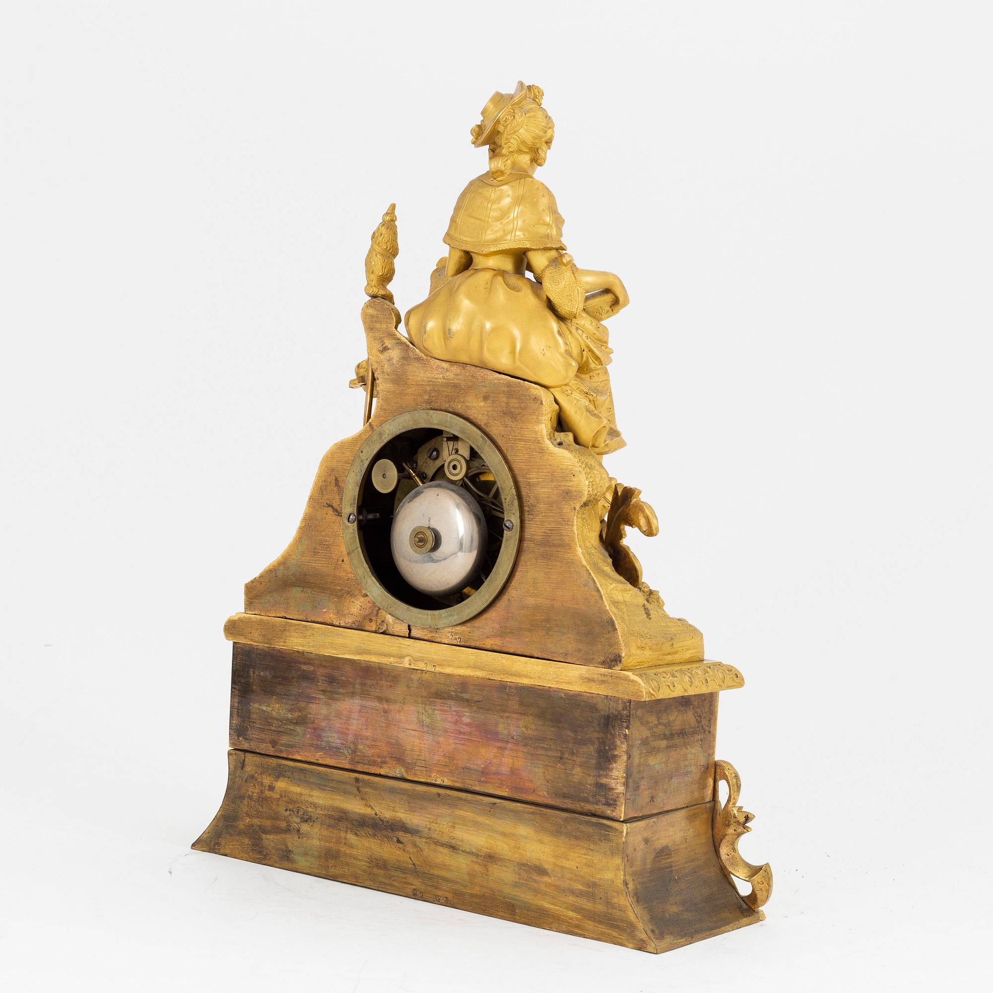 Bordspendyl, 1800-talets mitt.