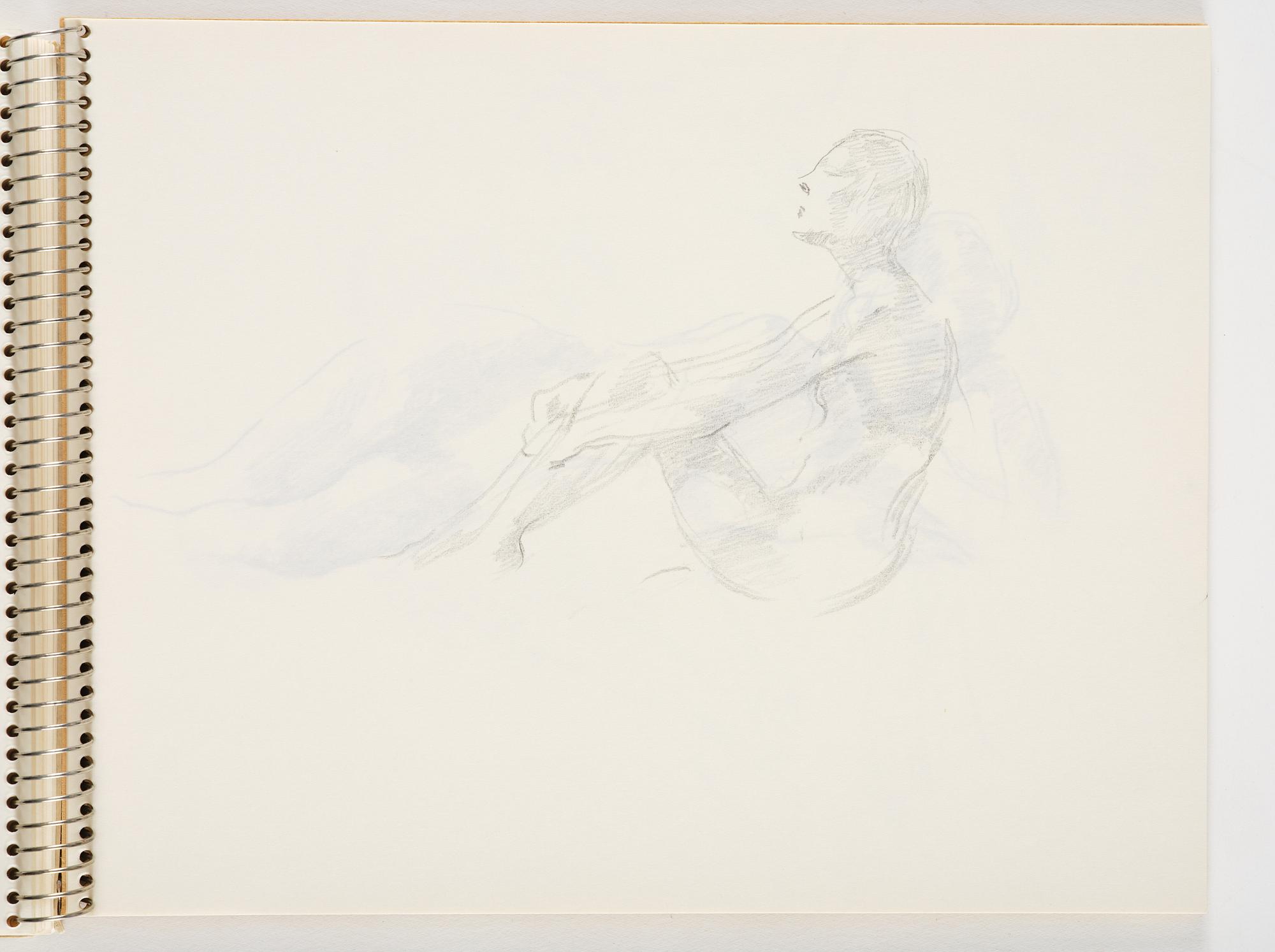 Lotte Laserstein, Sketchbook with approximately 42 drawings, of which 1 is signed.