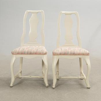 Chairs, a pair, late Baroque.