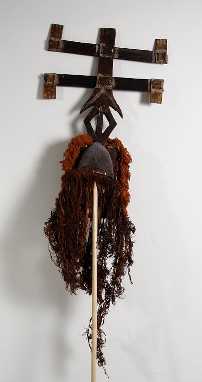 DANSMASK, Dogon-typ (Mali-typ), Afrika.