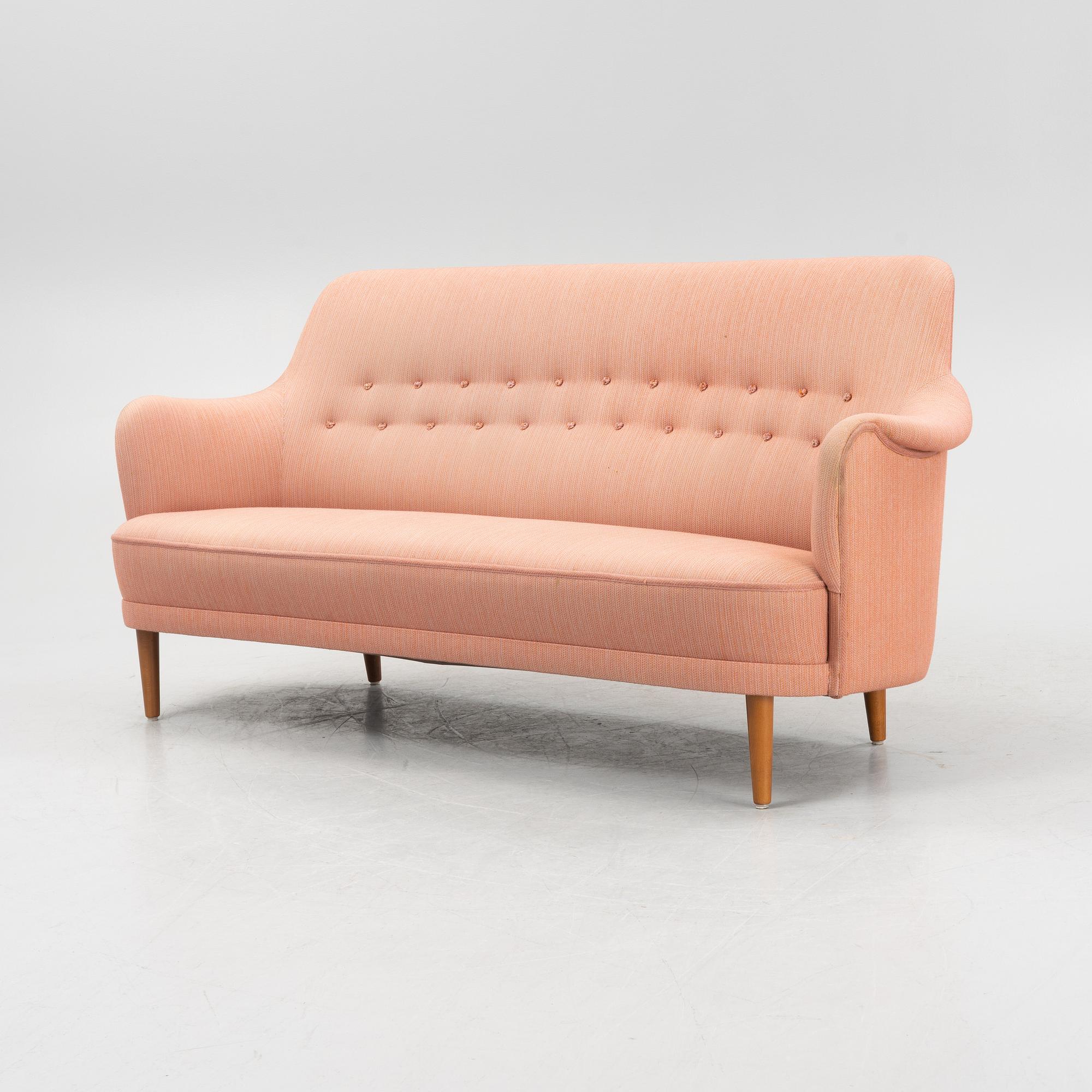 Carl Malmsten, ,a "Samsas" sofa, O.H. Sjögren, Tranås, Sweden.